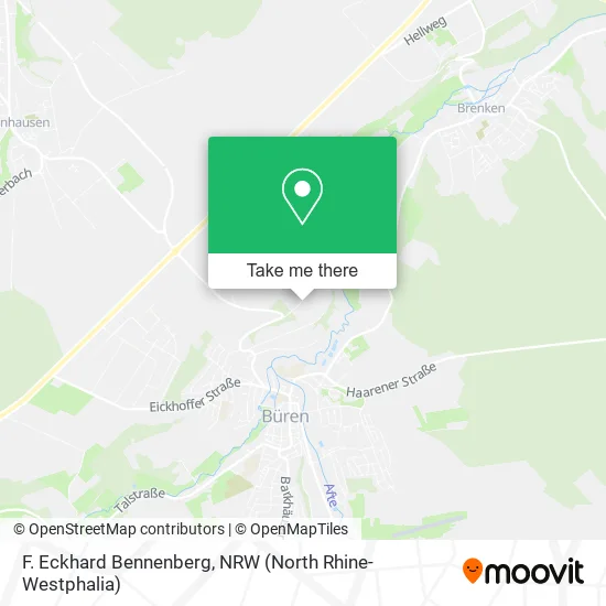 F. Eckhard Bennenberg map