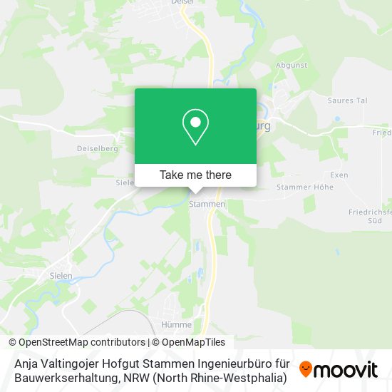 Anja Valtingojer Hofgut Stammen Ingenieurbüro für Bauwerkserhaltung map