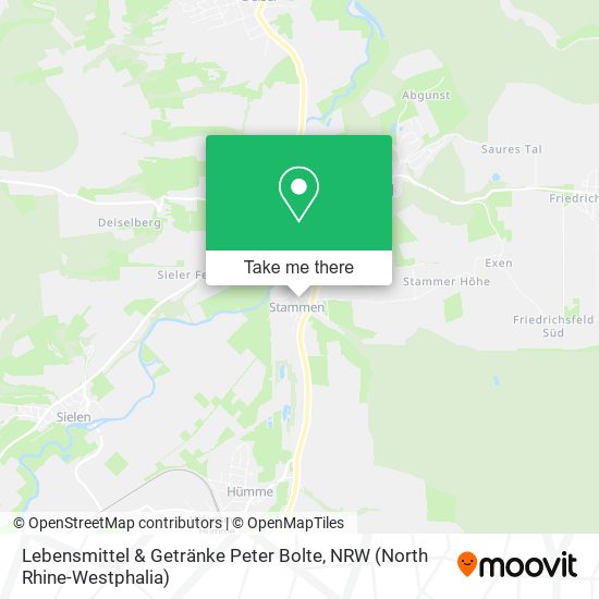Lebensmittel & Getränke Peter Bolte map