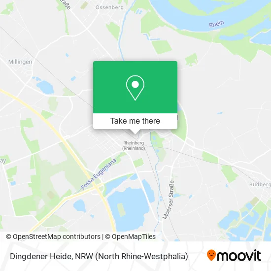 Карта Dingdener Heide