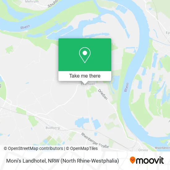 Moni's Landhotel map