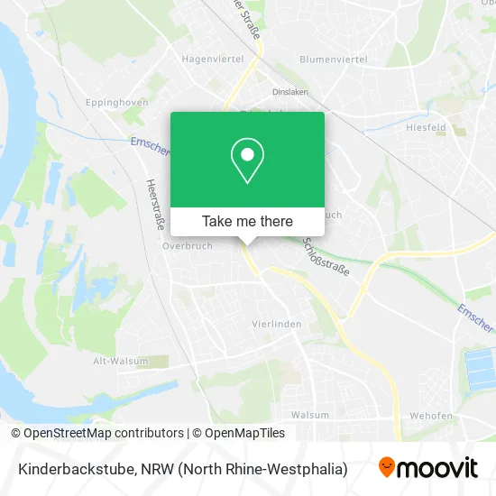 Карта Kinderbackstube