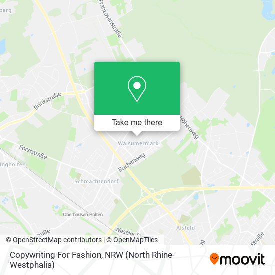 Copywriting For Fashion map
