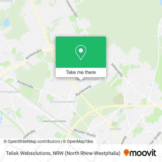 Telisk Websolutions map