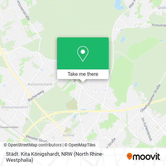 Städt. Kita Königshardt map