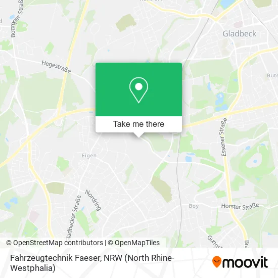 Карта Fahrzeugtechnik Faeser