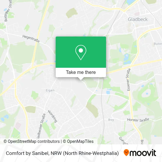 Comfort by Sanibel map