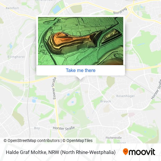 Halde Graf Moltke map