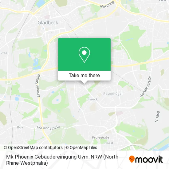 Карта Mk Phoenix Gebäudereinigung Uvm