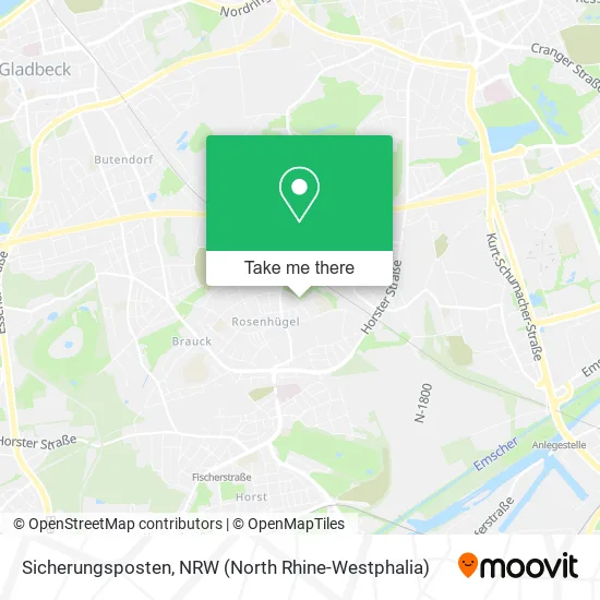 Карта Sicherungsposten