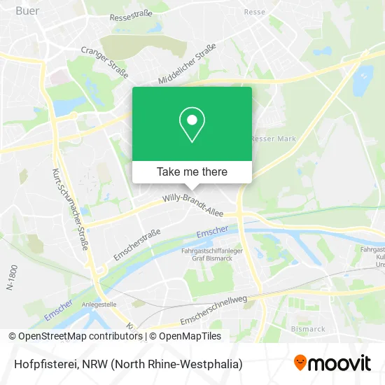 Карта Hofpfisterei