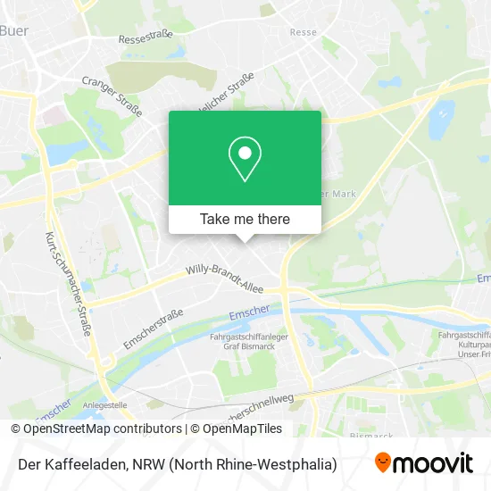Карта Der Kaffeeladen