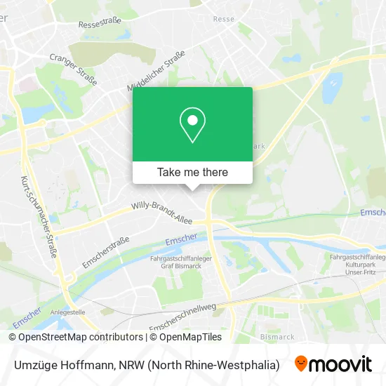 Umzüge Hoffmann map