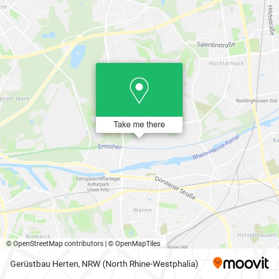 Gerüstbau Herten map
