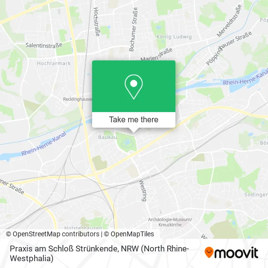 Praxis am Schloß Strünkende map