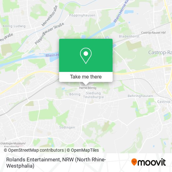 Rolands Entertainment map