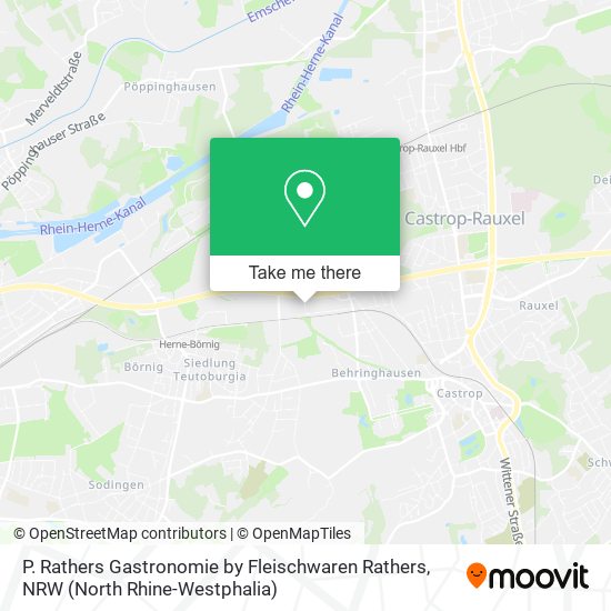 P. Rathers Gastronomie by Fleischwaren Rathers map
