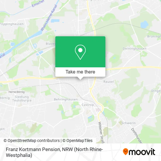 Карта Franz Kortmann Pension