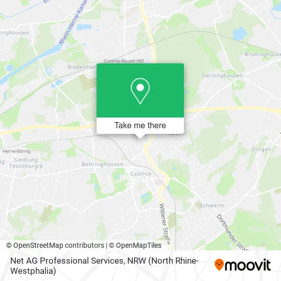 Карта Net AG Professional Services