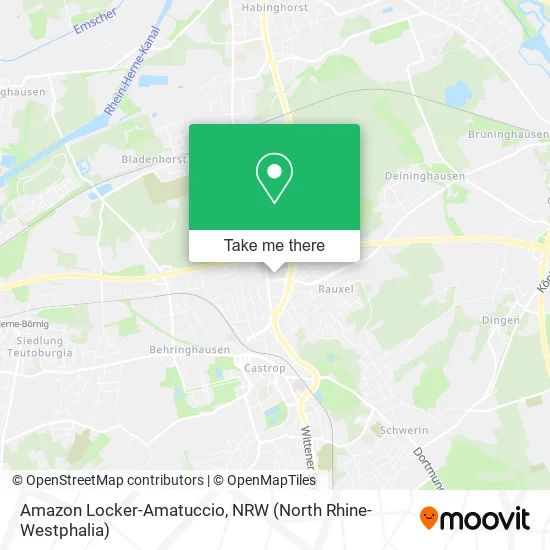 Карта Amazon Locker-Amatuccio