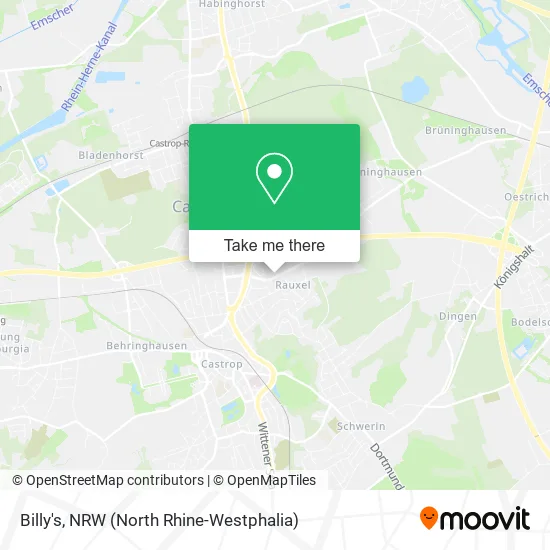 Карта Billy's
