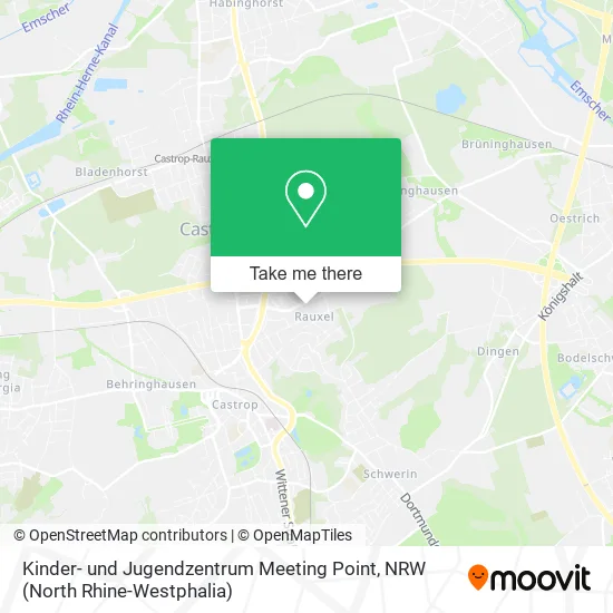 Карта Kinder- und Jugendzentrum Meeting Point