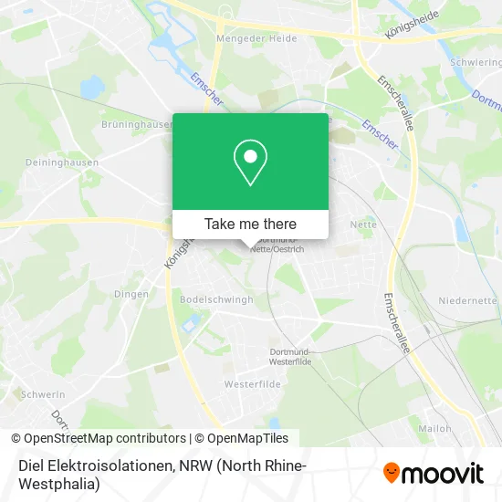Карта Diel Elektroisolationen