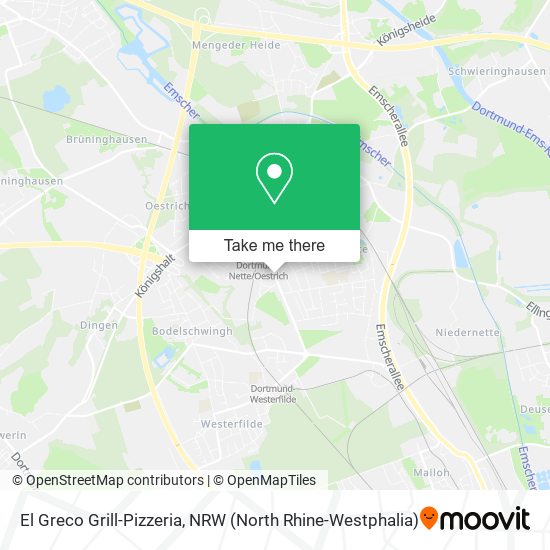 El Greco Grill-Pizzeria map