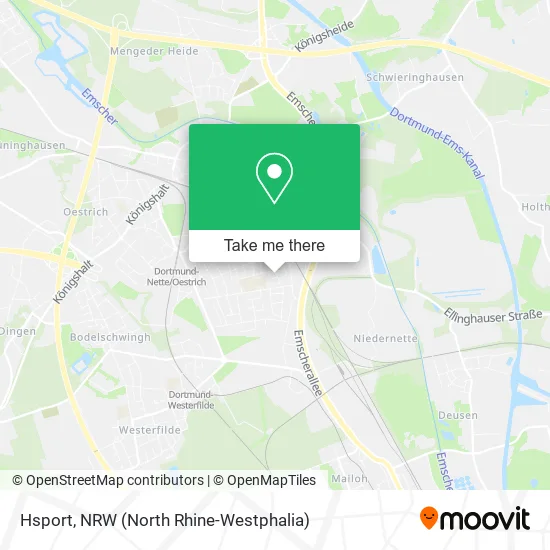 Hsport map
