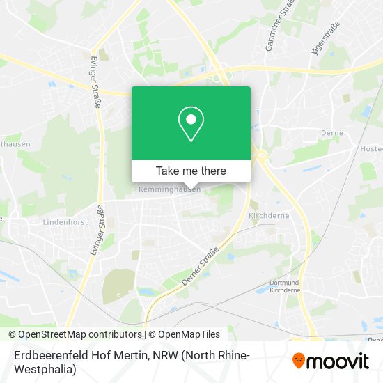 Erdbeerenfeld Hof Mertin map