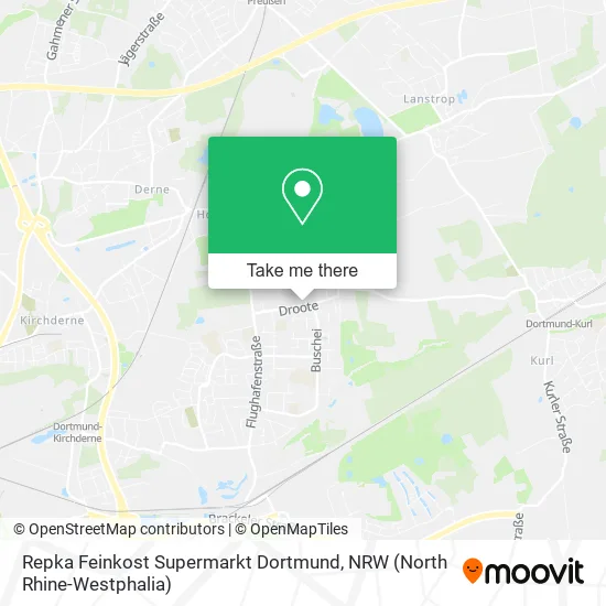 Repka Feinkost Supermarkt Dortmund map