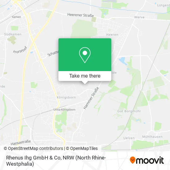 Карта Rhenus Ihg GmbH & Co