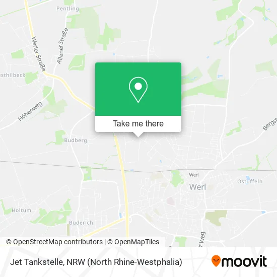 Карта Jet Tankstelle