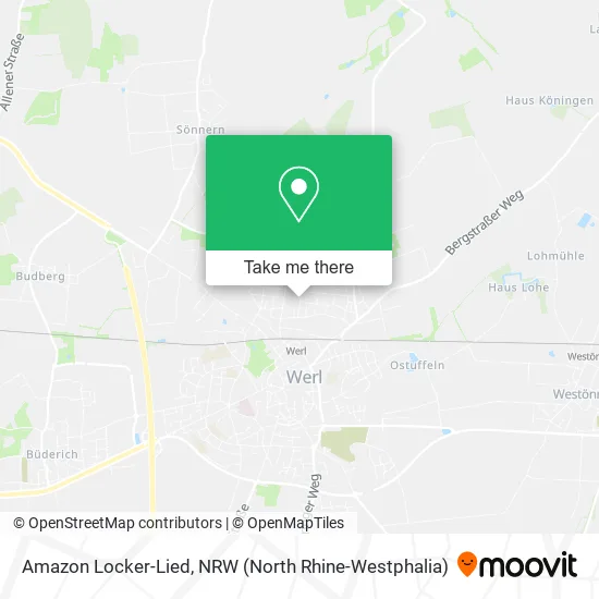 Карта Amazon Locker-Lied