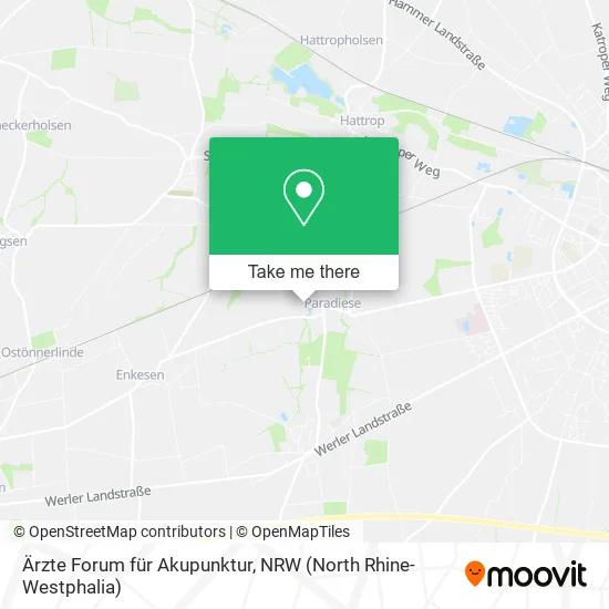 Карта Ärzte Forum für Akupunktur
