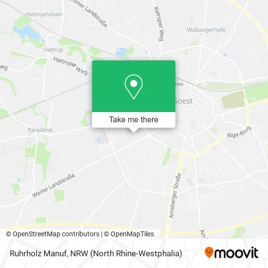 Карта Ruhrholz Manuf