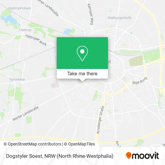 Карта Dogstyler Soest
