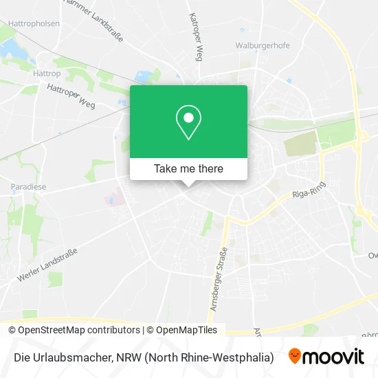 Карта Die Urlaubsmacher