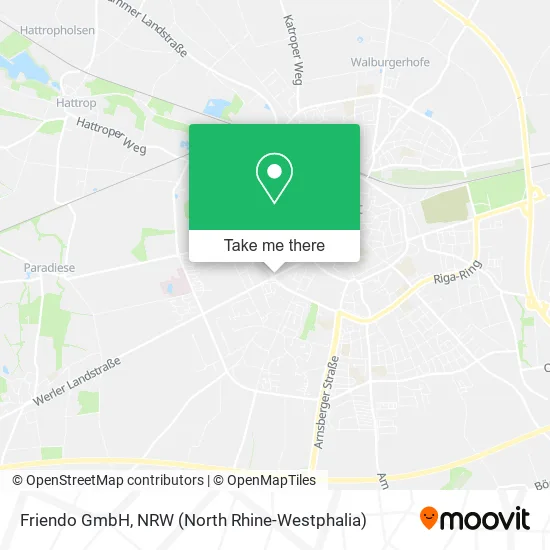 Friendo GmbH map