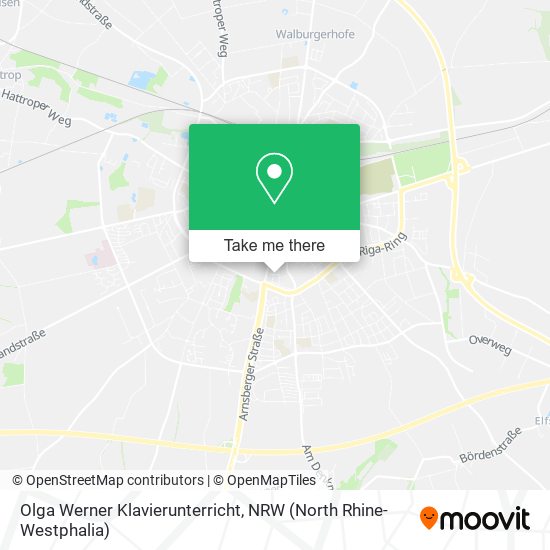 Olga Werner Klavierunterricht map
