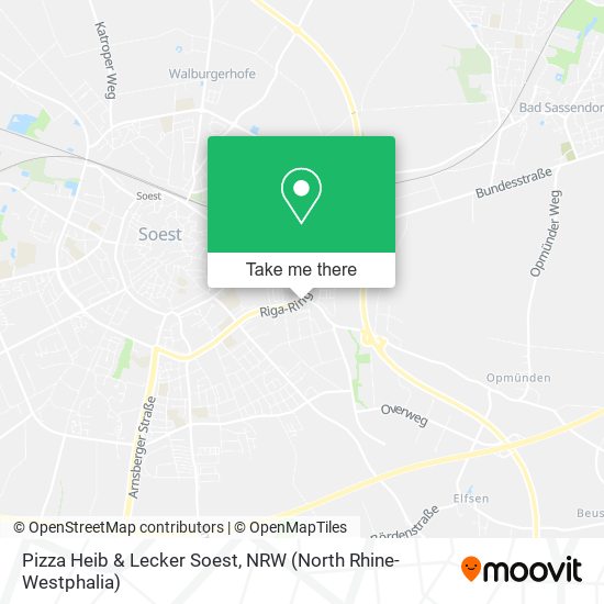 Pizza Heib & Lecker Soest map