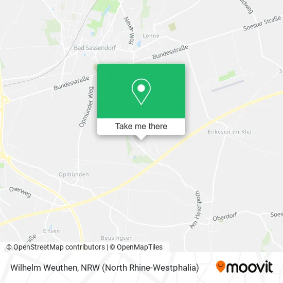 Карта Wilhelm Weuthen