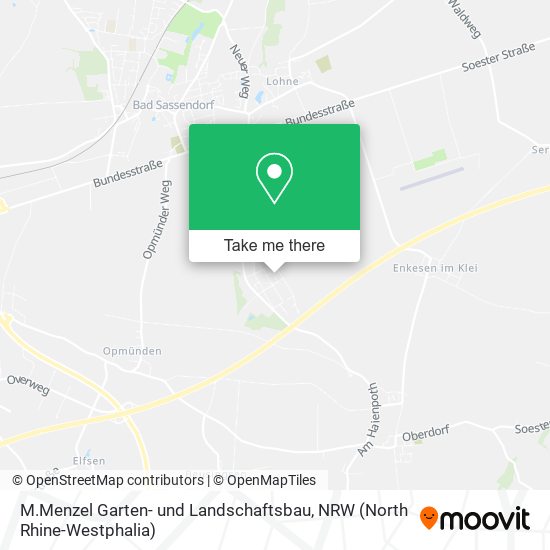 M.Menzel Garten- und Landschaftsbau map