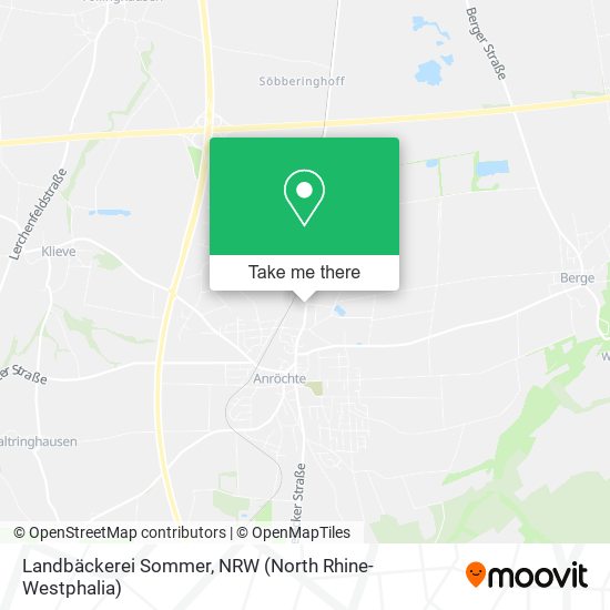 Landbäckerei Sommer map
