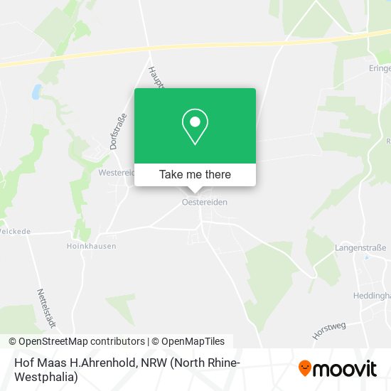 Hof Maas H.Ahrenhold map