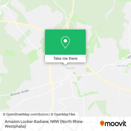 Amazon Locker-Badiane map