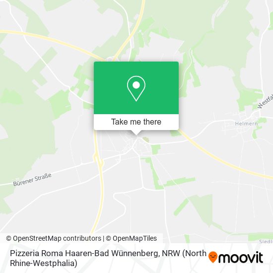 Pizzeria Roma Haaren-Bad Wünnenberg map