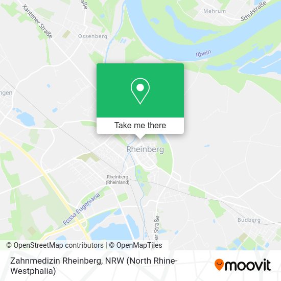 Zahnmedizin Rheinberg map