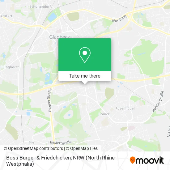 Карта Boss Burger & Friedchicken