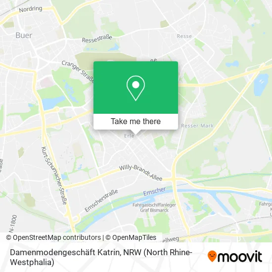 Карта Damenmodengeschäft Katrin